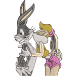 Bunny Embroidered Patch